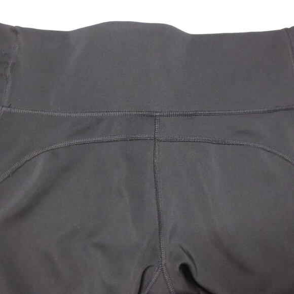 ADIDAS womens LEGGINGS athletic CLIMALITE black MID-RISE yoga STRETCH SIZE L - Picture 9 of 10